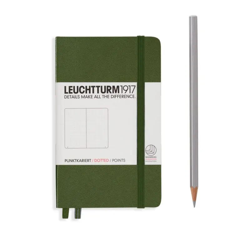 Superprijs Leuchtturm1917 pocket dotted army
