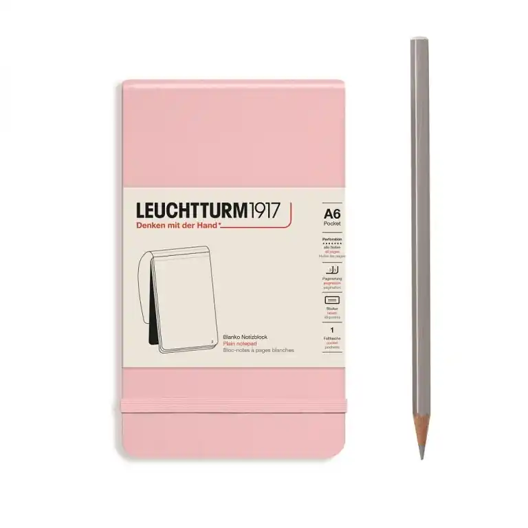 Populair Leuchtturm1917 Notepad Powder – plain landscape