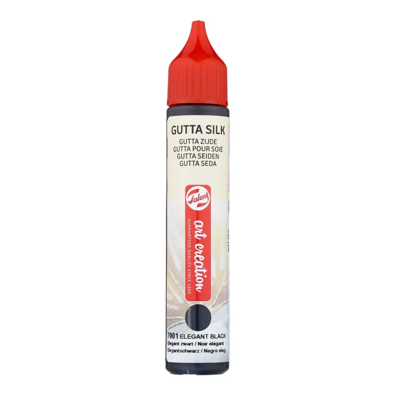 ArtCreation gutta zijde liner 28ml – 7001 elegant black Direct Beschikbaar