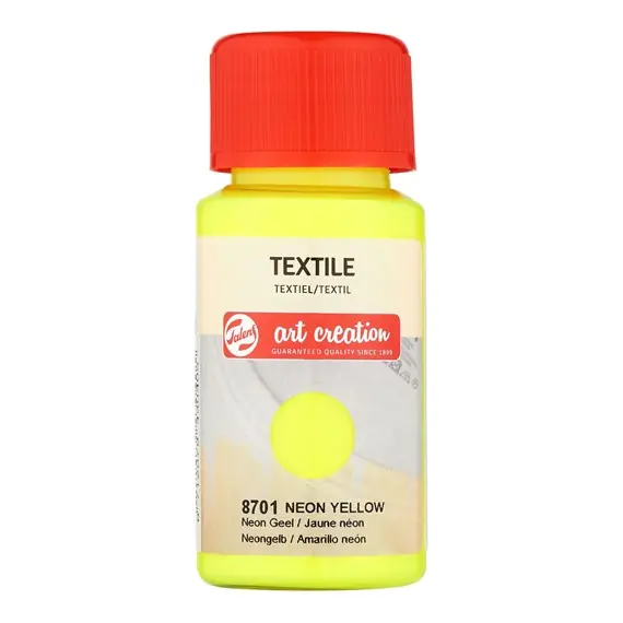 Uitverkoop ArtCreation textiel 50ml – 8701 neon yellow