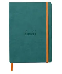 Tijdelijk Beschikbaar Rhodia rhodiarama dotted – A5 – paon
