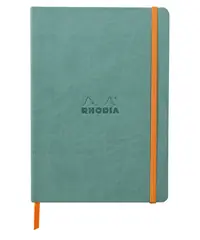 Aanbieding Rhodia rhodiarama dotted – A5 – eau