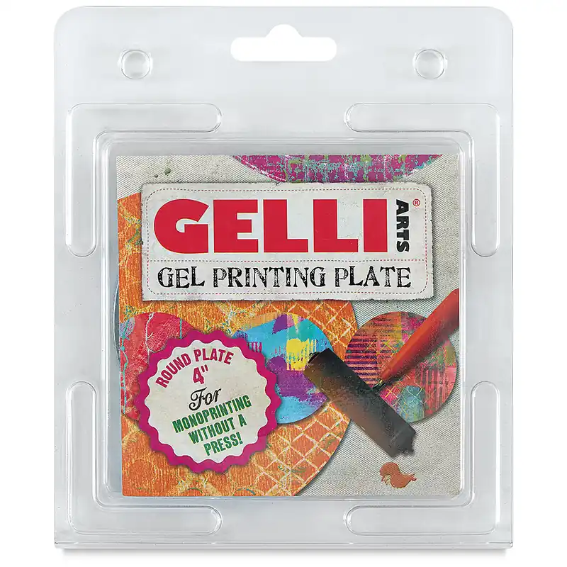 Alleen Vandaag Gelli plate 4″ round