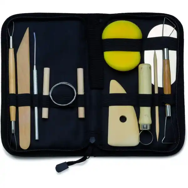 AMI Boetseerset in etui met rits – 11-delig Shop Nu