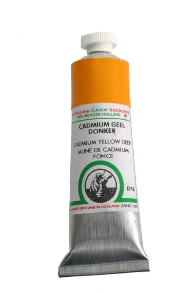 Old Holland classic olieverf 18ml – D16 cadmium geel donker Direct Beschikbaar