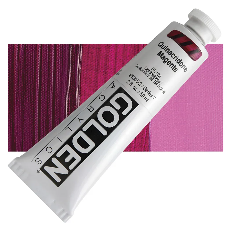 Golden heavy body acryl 60ml – S7 – 1305 quinacridone magenta Nu Kopen