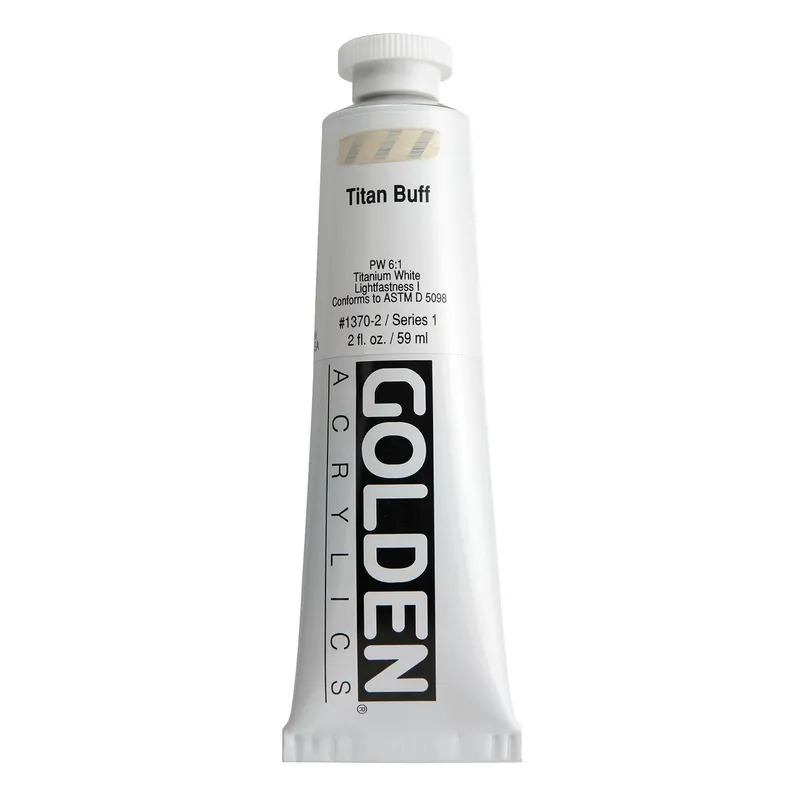 Golden heavy body acryl 60ml – S1 – 1370 titan buff Gratis Verzending