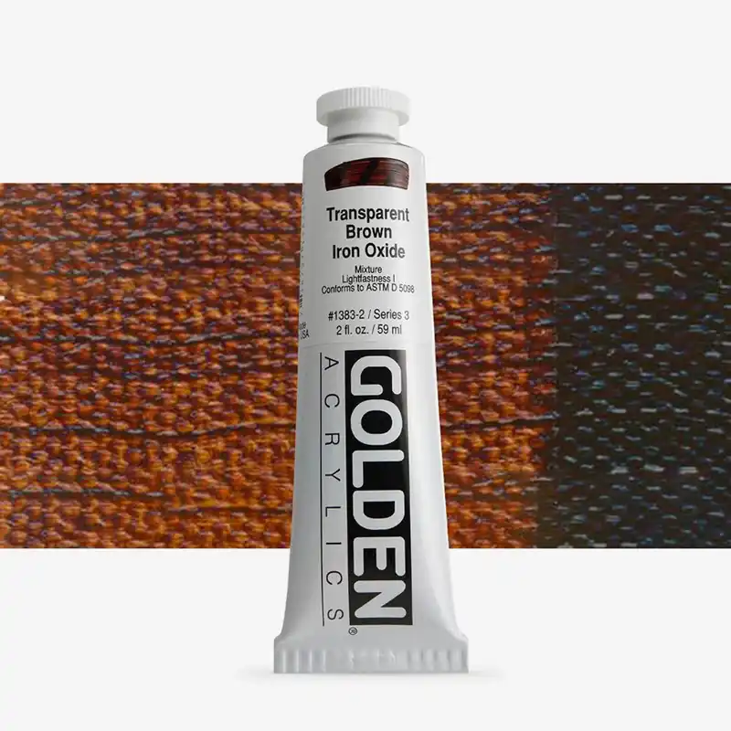 Alleen Vandaag Golden heavy body acryl 60ml – S3 – 1383 transparant brown iron oxide