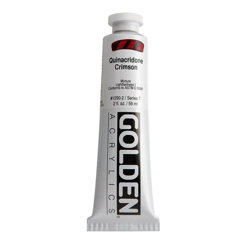 Actieprijs Golden heavy body acryl 60ml – S7 – 1290 quinacridone crimson