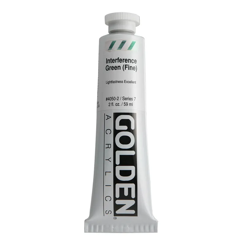 Koop Vandaag Golden heavy body acryl 60ml – S7 – 4050 interference green (fine)