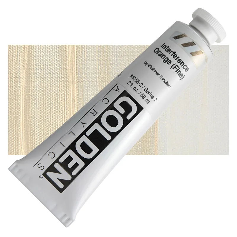 Beste Prijs Golden heavy body acryl 60ml – S7 – 4055 interference orange