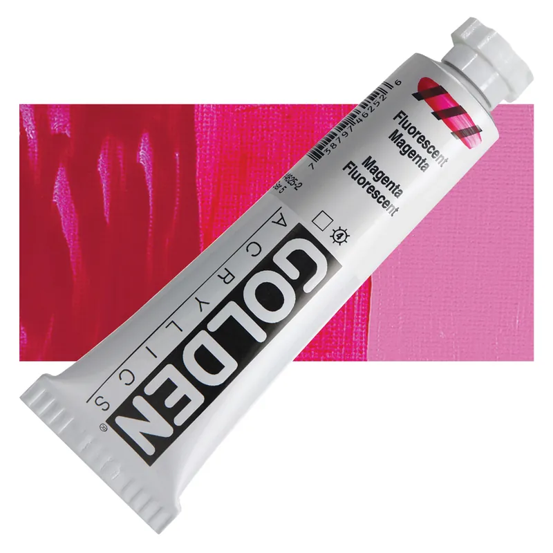 Fabrieksprijs Golden heavy body acryl 60ml – S5 – 4625 fluorescent magenta
