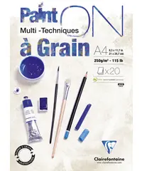 Clairefontaine Paint on – a grain A4 250gr Koop Vandaag