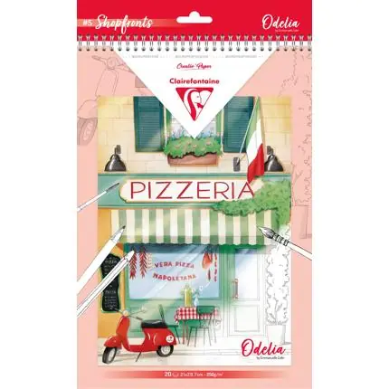 Snelle Levering Clairefontaine Odelia gevels A4 250gr