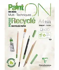Clairefontaine Paint on – Recycle A4 250gr Betaalbaar