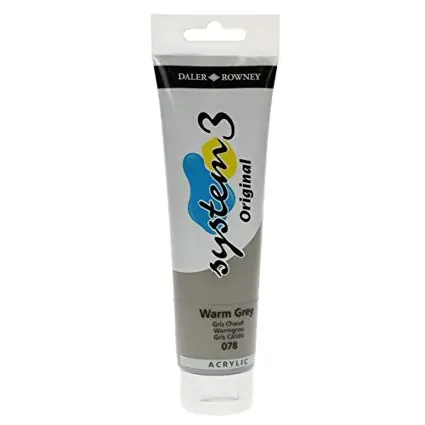 Beperkte Voorraad DalerRowney system3 150ml 078 warm grey