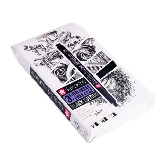 Sakura pigma micron – set 3 met etui Alleen Vandaag