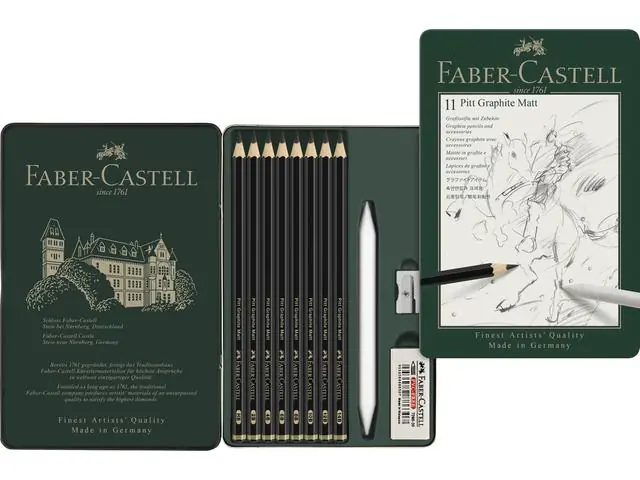 Faber-Castell pitt graphite matt – set 11 Alleen Vandaag