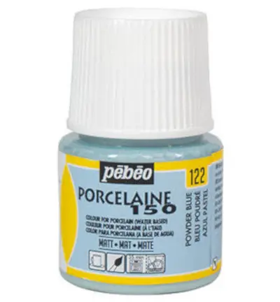 Populair Pebeo porcelaine 150 – 122 powder blue