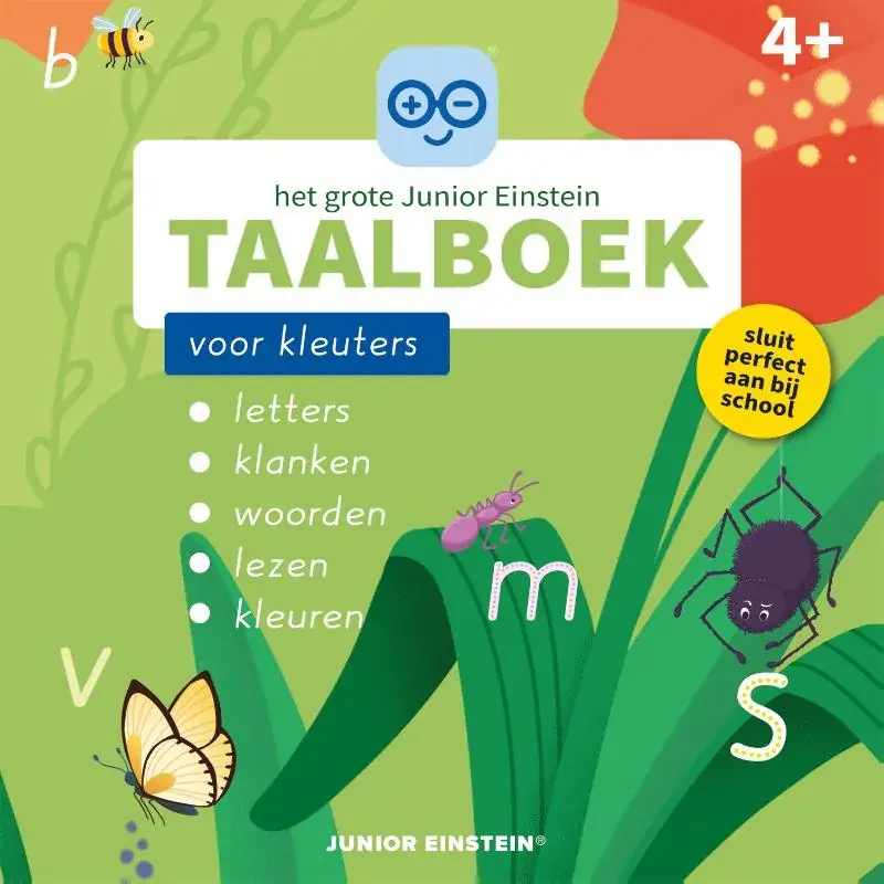 Koop Vandaag Het grote Junior Einstein taalboek voor kleuters