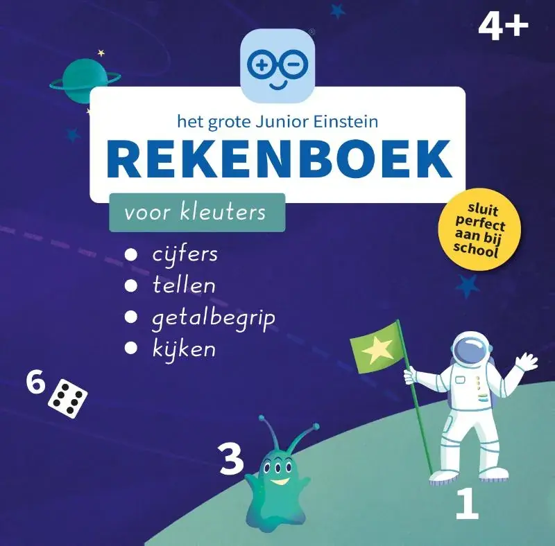 Het grote Junior Einstein rekenboek voor kleuters Direct Verzonden