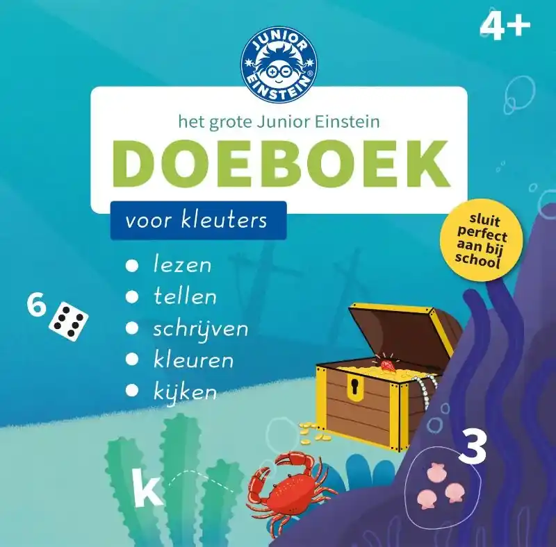 Het grote Junior Einstein doeboek voor kleuters Laatste Versie