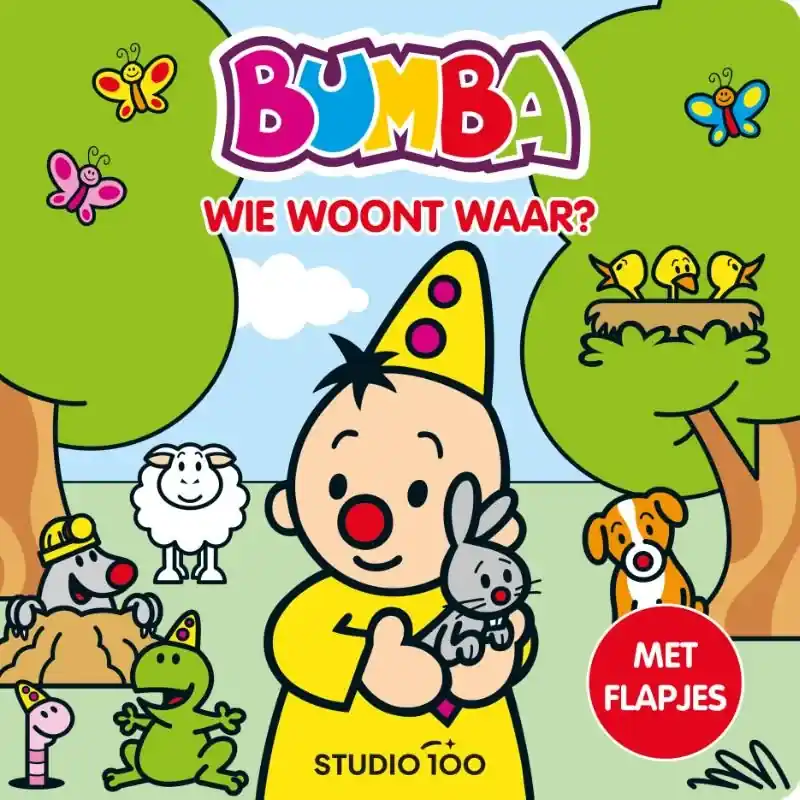 kartonboek met flapjes – Wie woont waar? Laatste Versie