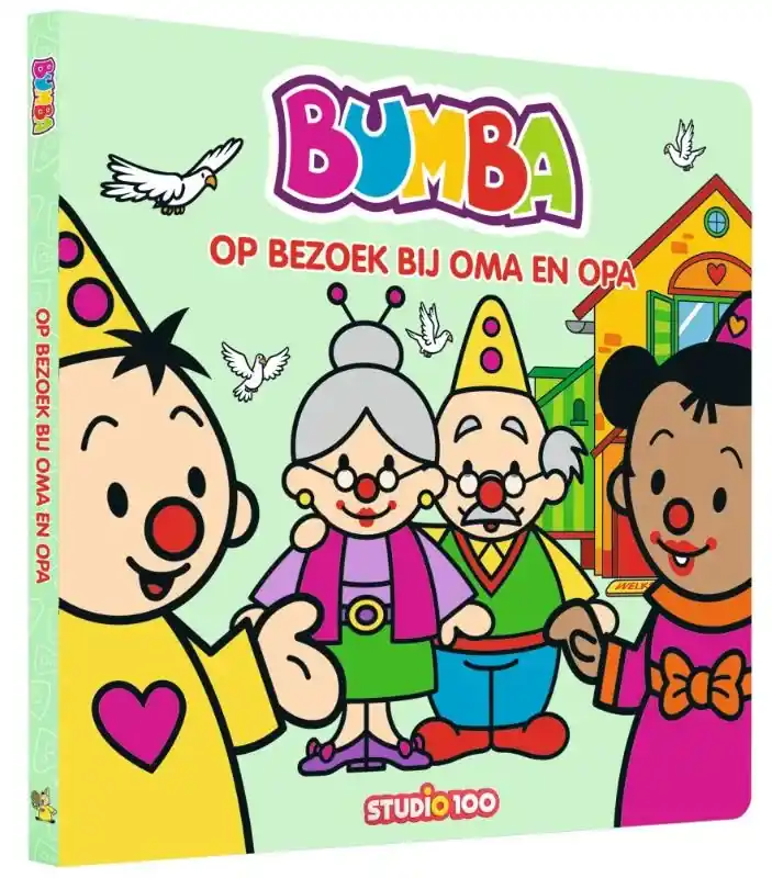 Bestel Nu kartonboek – Op bezoek bij oma en opa