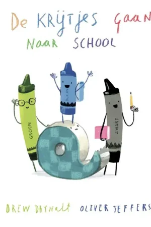 De krijtjes gaan naar school Bestseller