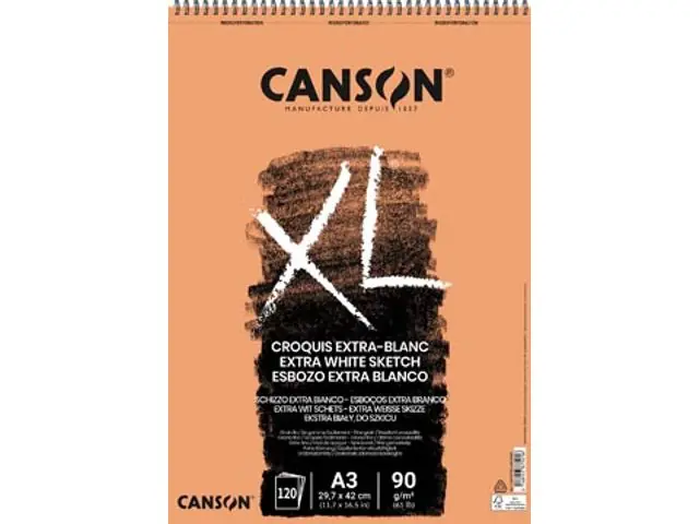 Canson XL Croquis Extra blanc A3 Korting