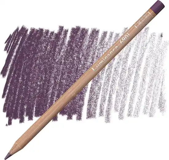 Caran d'ache luminance – 095 light aubergine Rechtstreeks Van De Fabrikant