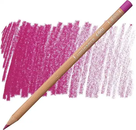 Caran d'ache luminance – 350 purplish red Direct Verzonden
