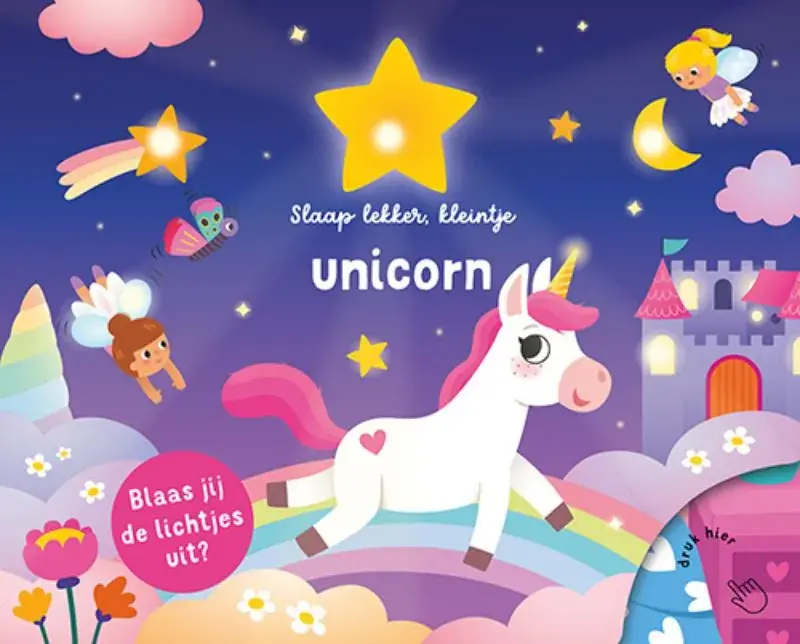 Hete Deal Slaap lekker, kleintje Unicorn – Blaas jij de lichtjes uit?