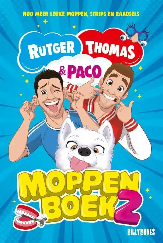 MOPPENBOEK VAN RUTGER, THOMAS EN PACO – Direct Verzonden