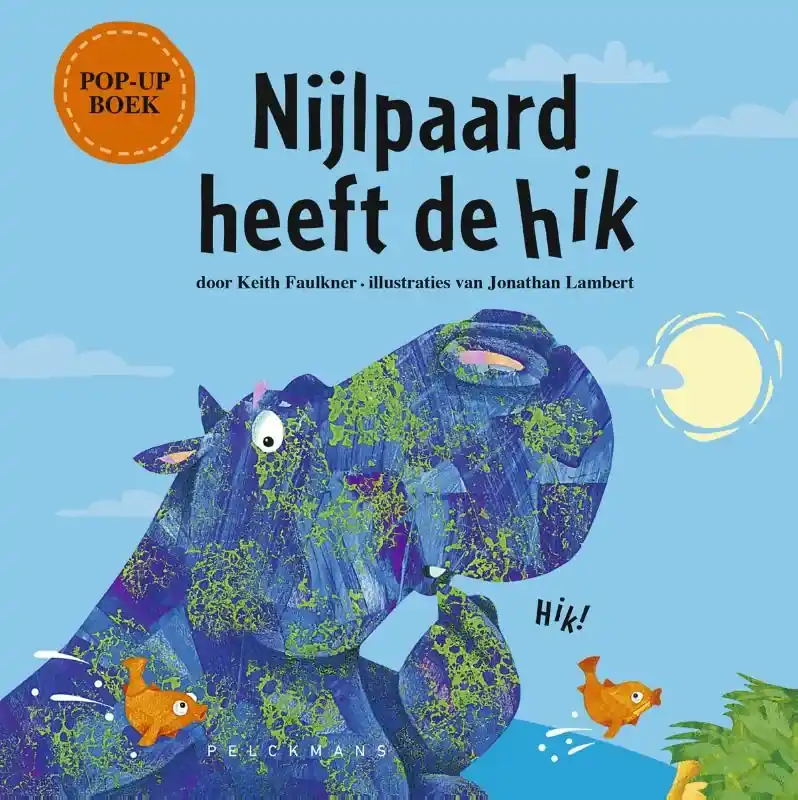 Nijlpaard heeft de hik Actieprijs