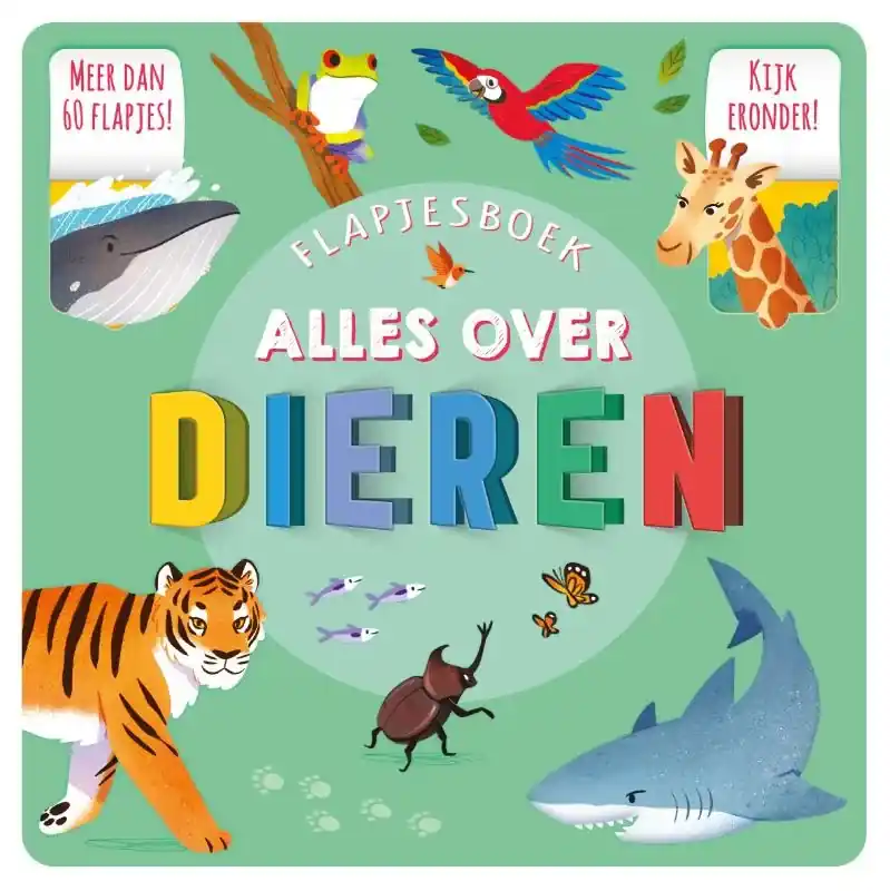 Flapjesboek Alles over dieren – Meer dan 60 flapjes! Beperkte Voorraad