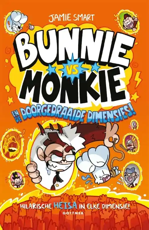 Lage Kosten Bunnie vs Monkie en de doorgedraaide dimensies!