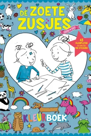 De Zoete Zusjes kleurboek Nieuw