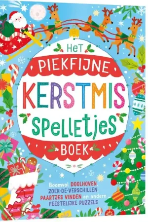 Gecertificeerd Het piekfijne Kerstmis spelletjesboek