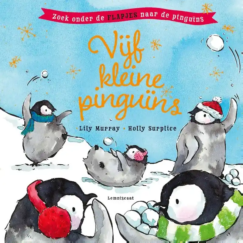 Dagaanbieding Vijf kleine pinguïns