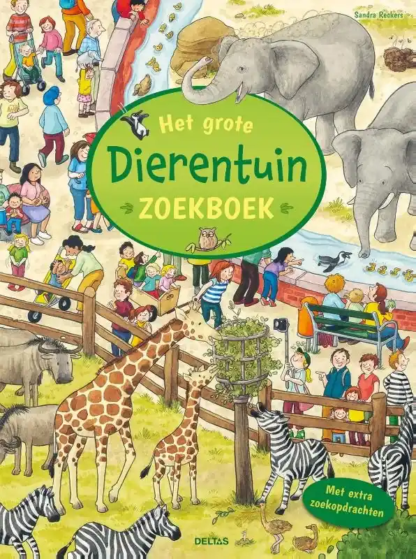 Het grote dierentuin zoekboek Nieuw