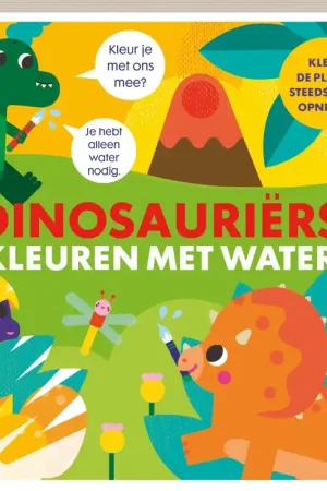 Betaalbaar Kleuren met water Dinosauriërs – Kleur de platen steeds weer opnieuw