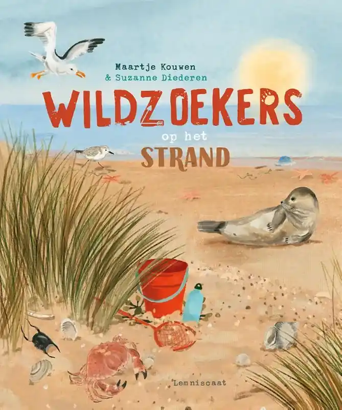 Wildzoekers op het strand Flitsaanbieding