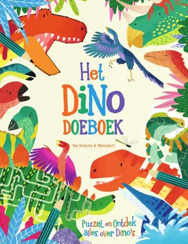 Actieprijs Het dino-doeboek