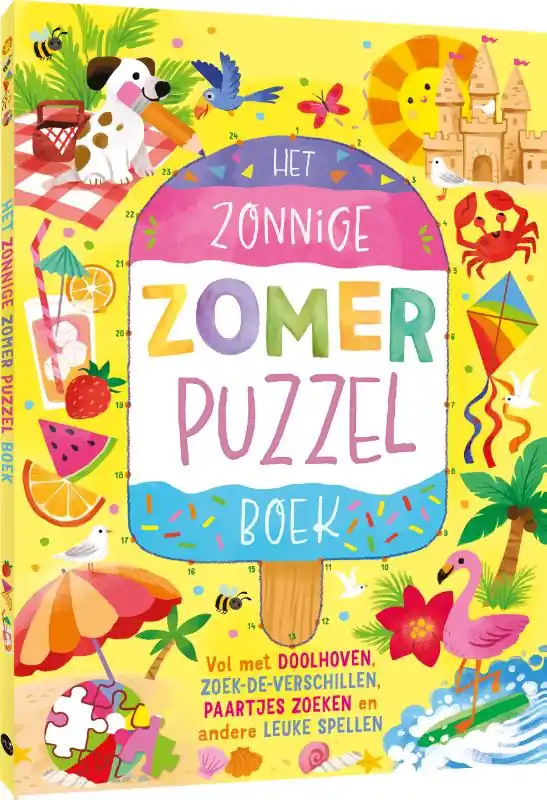 Het zonnige zomerpuzzelboek Superprijs