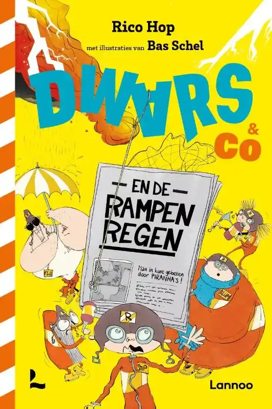 Dwars & Co en de rampenregen Nieuw