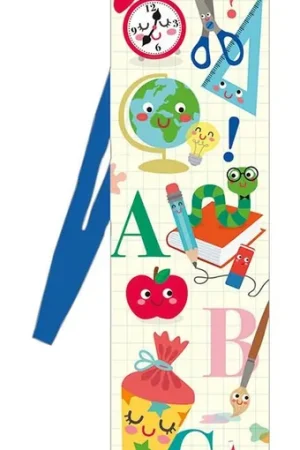 Dagaanbieding Boekenlegger met elastiek ABC