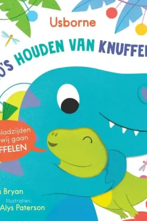 Dagaanbieding Dino's houden van knuffelen