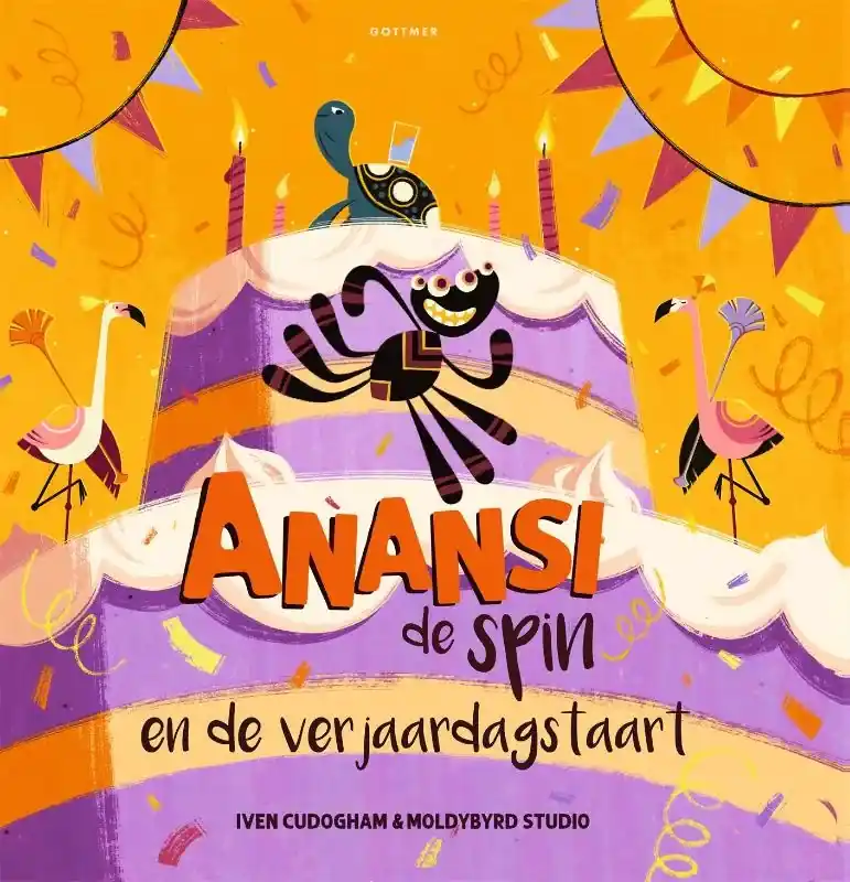 Seizoensaanbieding Anansi de spin en de verjaardagstaart
