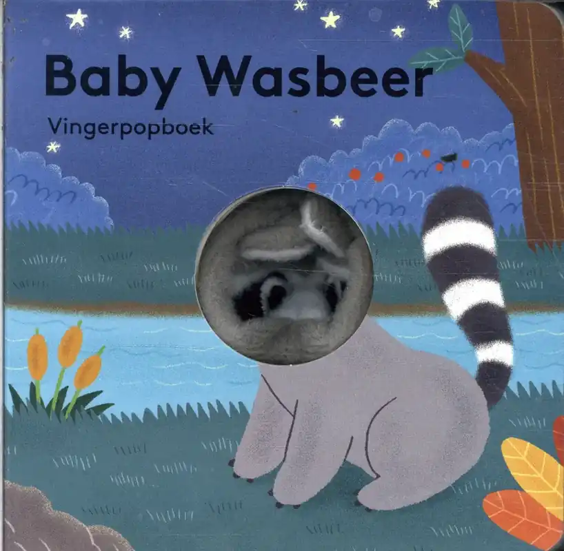 Vingerpopboekje Baby wasbeer Laatste Versie